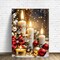 5D Diamond Painting Kits for Adults - Candles Diamond Art Kits for Adults Beginner,DIY Christmas Diamond Painting Full Drill Round Rhinestone for Home Wall Decor Gifts 12X16inch
